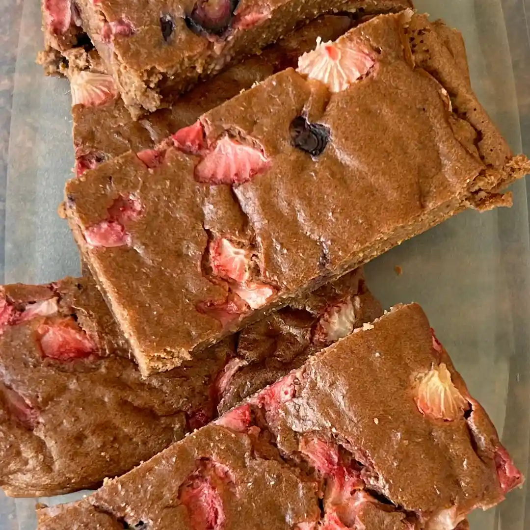 Gesund Naschen Brownie Riegel