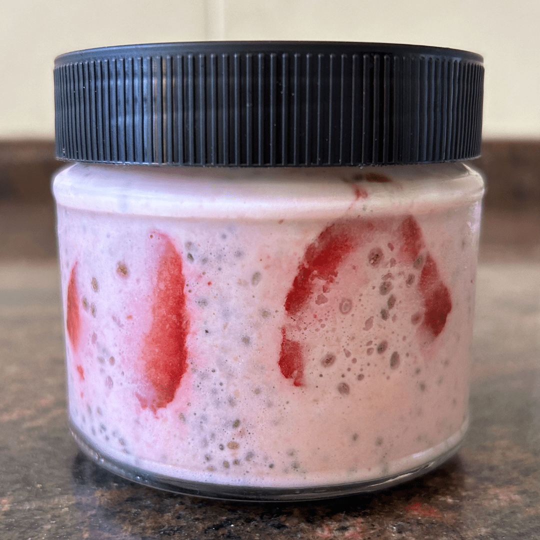 Gesund Naschen Erdbeer Chiapudding