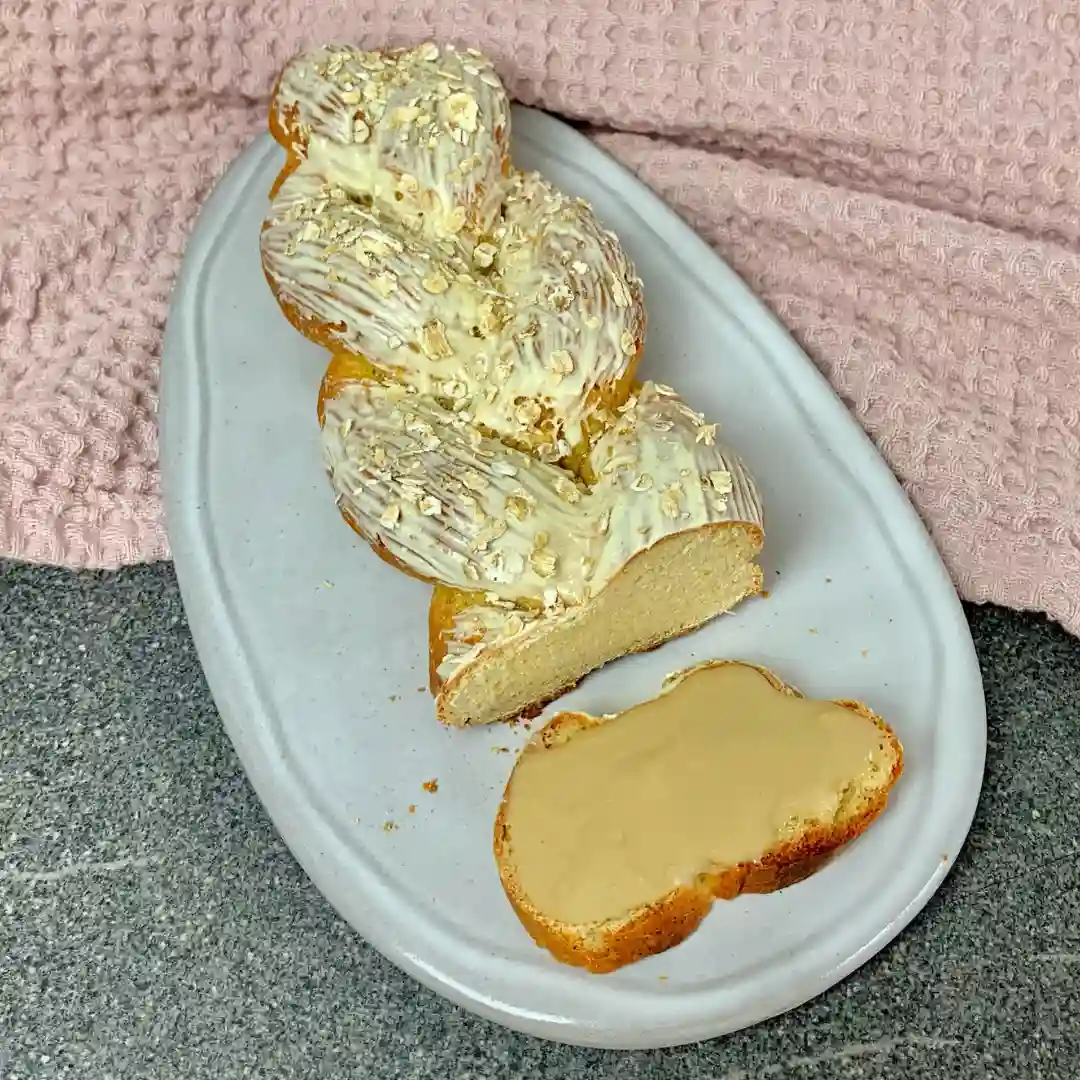 Gesund Naschen Quarkzopf