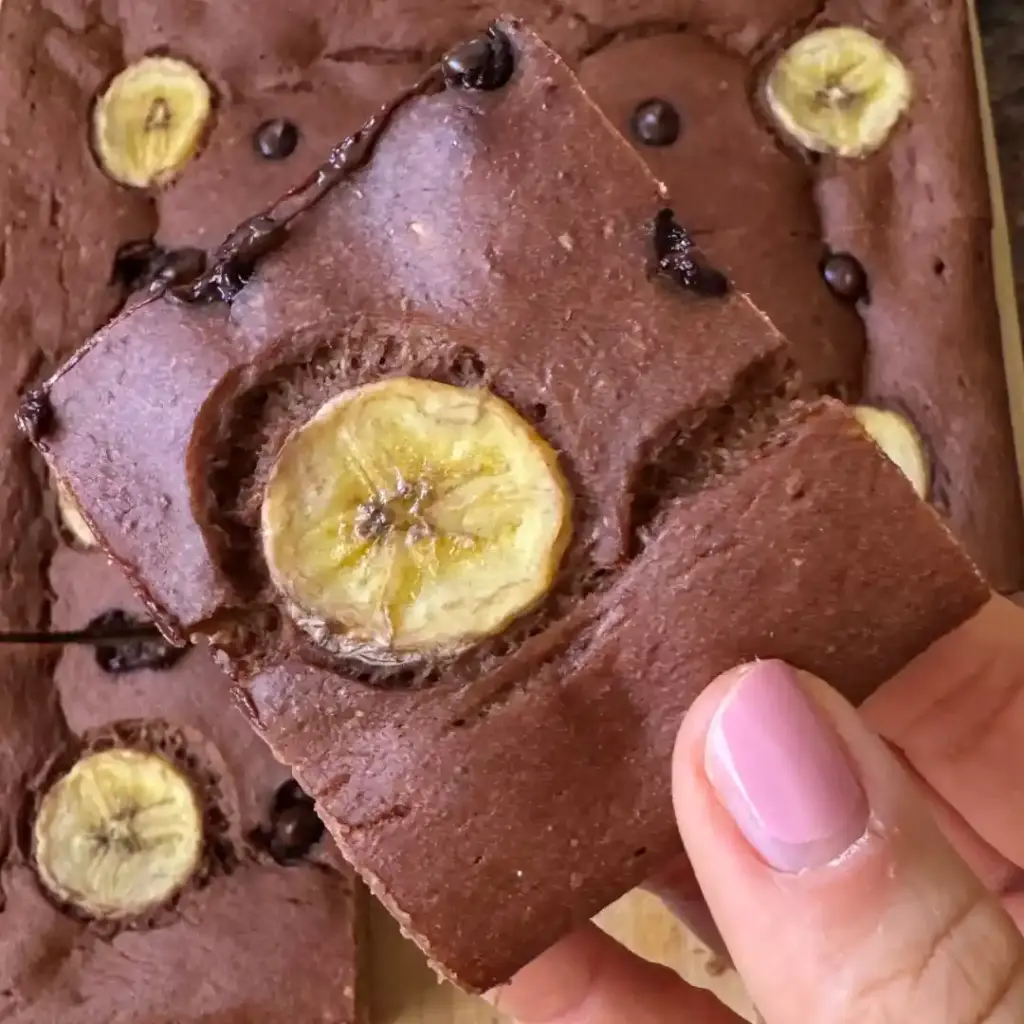 Gesunde Snacks zum Mitnehmen Banana Brownies