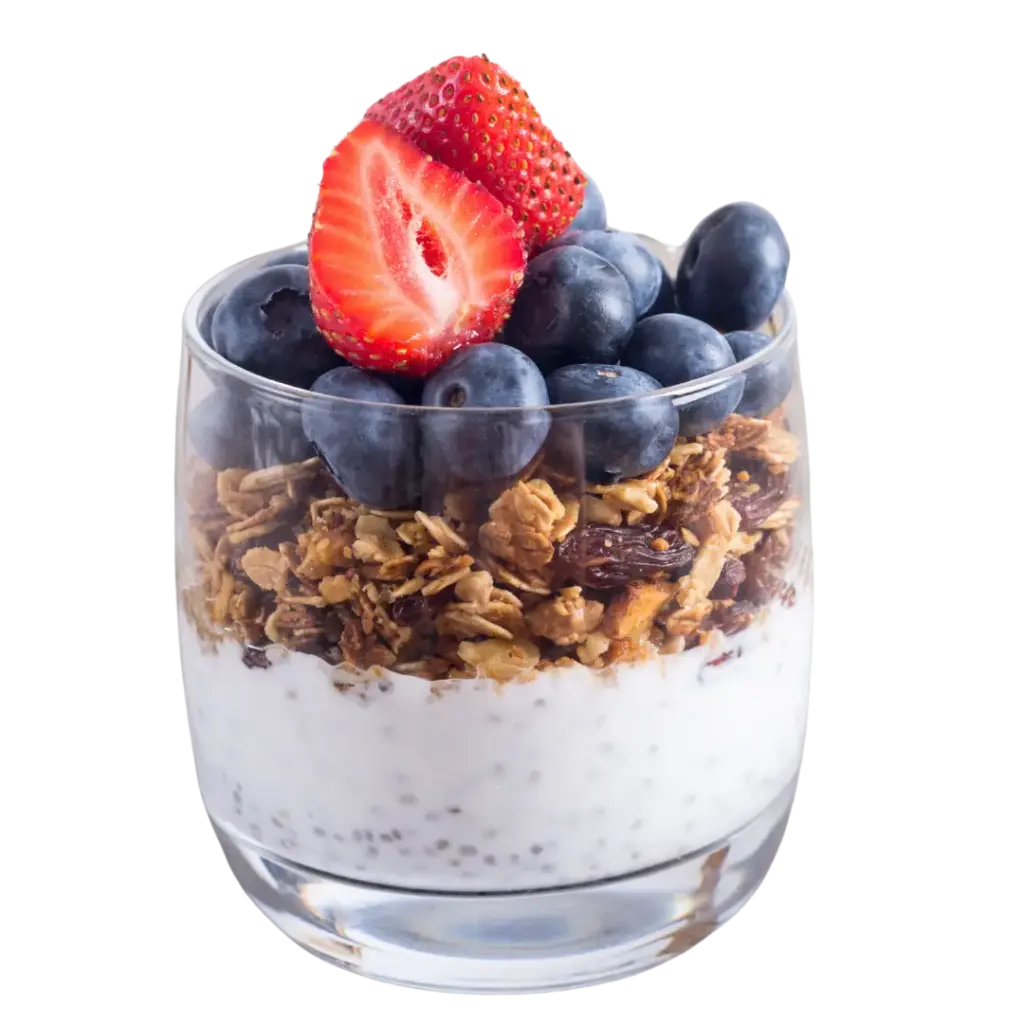 Gesund Naschen Granola Dessert