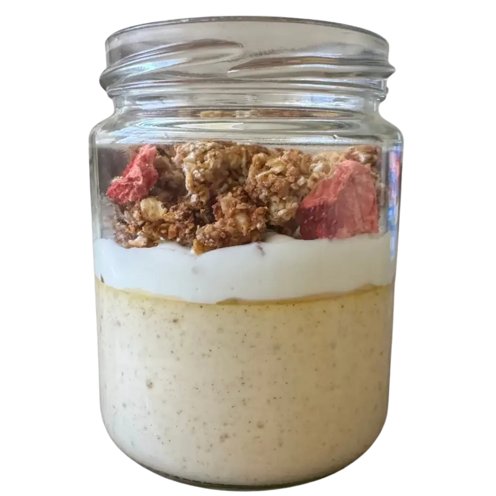 Gesund Naschen Granola Snackglas