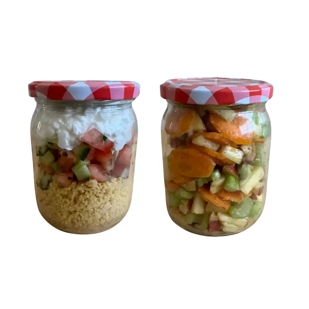 Gesundes Mealprep fürs Büro