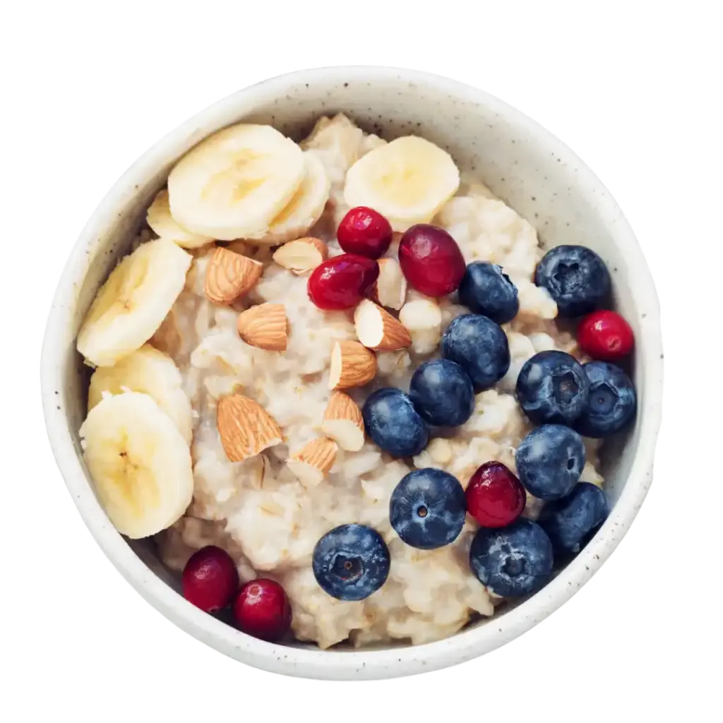 Zucker reduzieren Haferfrühstück