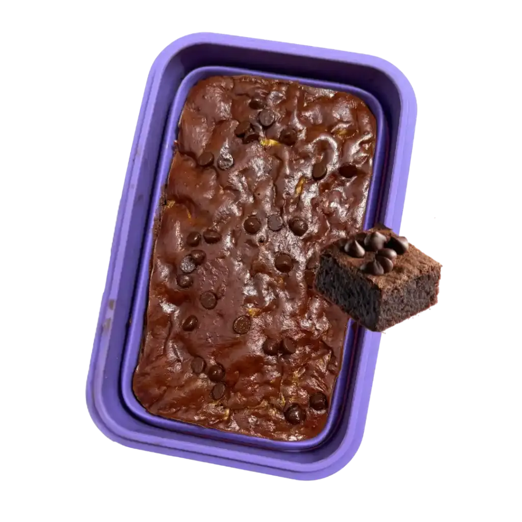 Gesunde Brownies mit Dattelmus