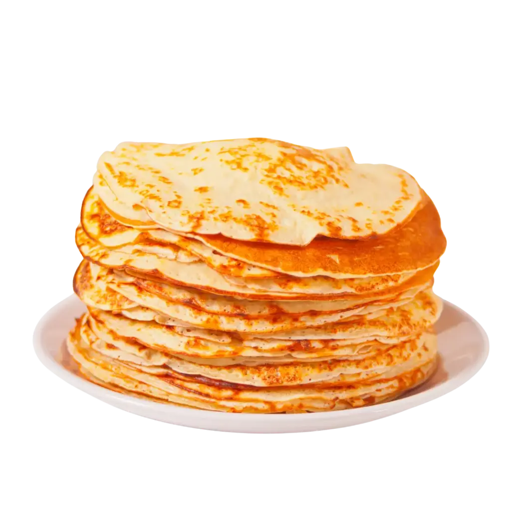 Gesunde Pfannkuchen mit Dattelmus