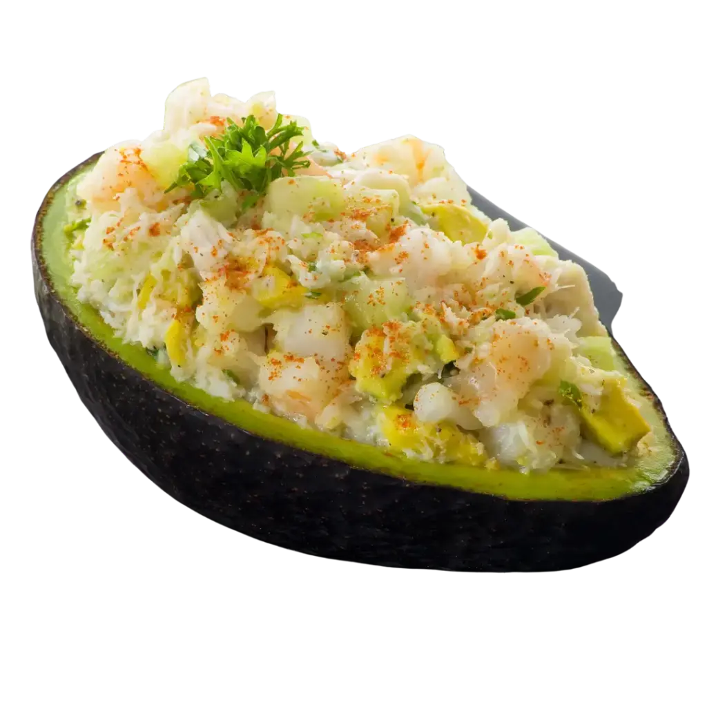 Rezept Gefüllte Avocado mit Hähnchen