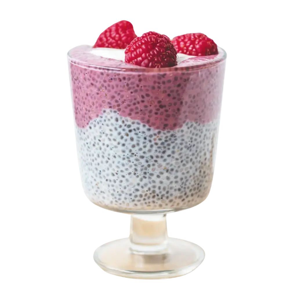 Gesunder Nachtisch zum Abnehmen Chiapudding
