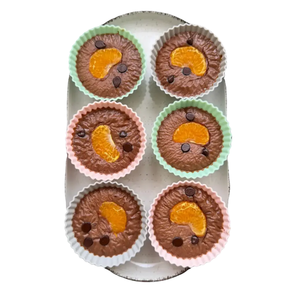 Gesunder Nachtisch zum Abnehmen Schoko Snack Muffins