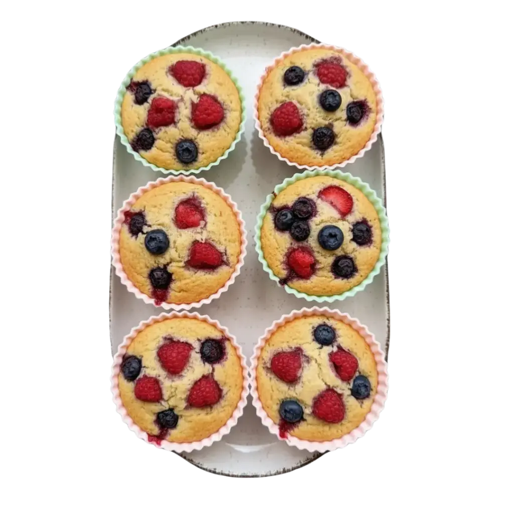 Muffin Snack mit wenig Kalorien