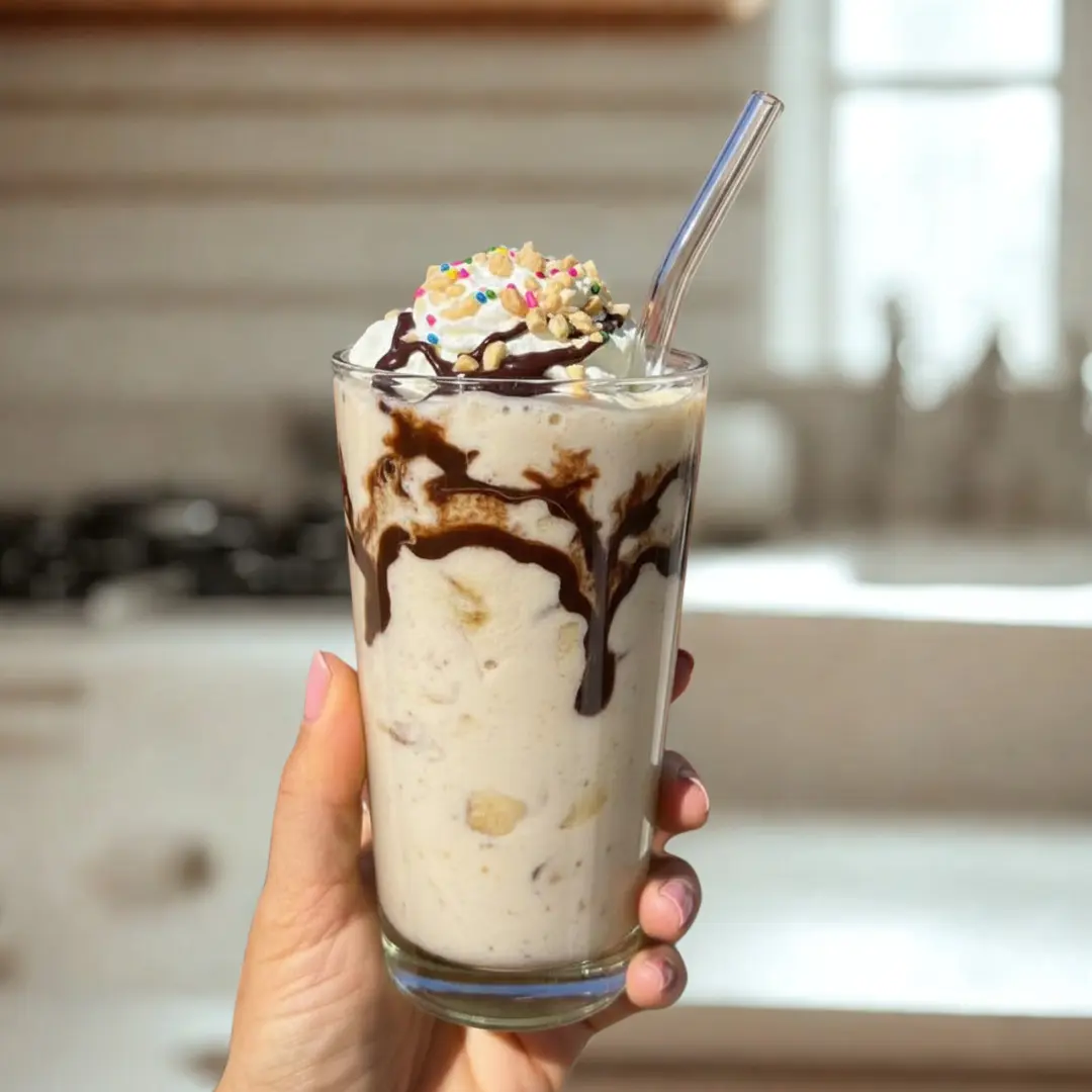 Gesunder Banana Split Smoothie