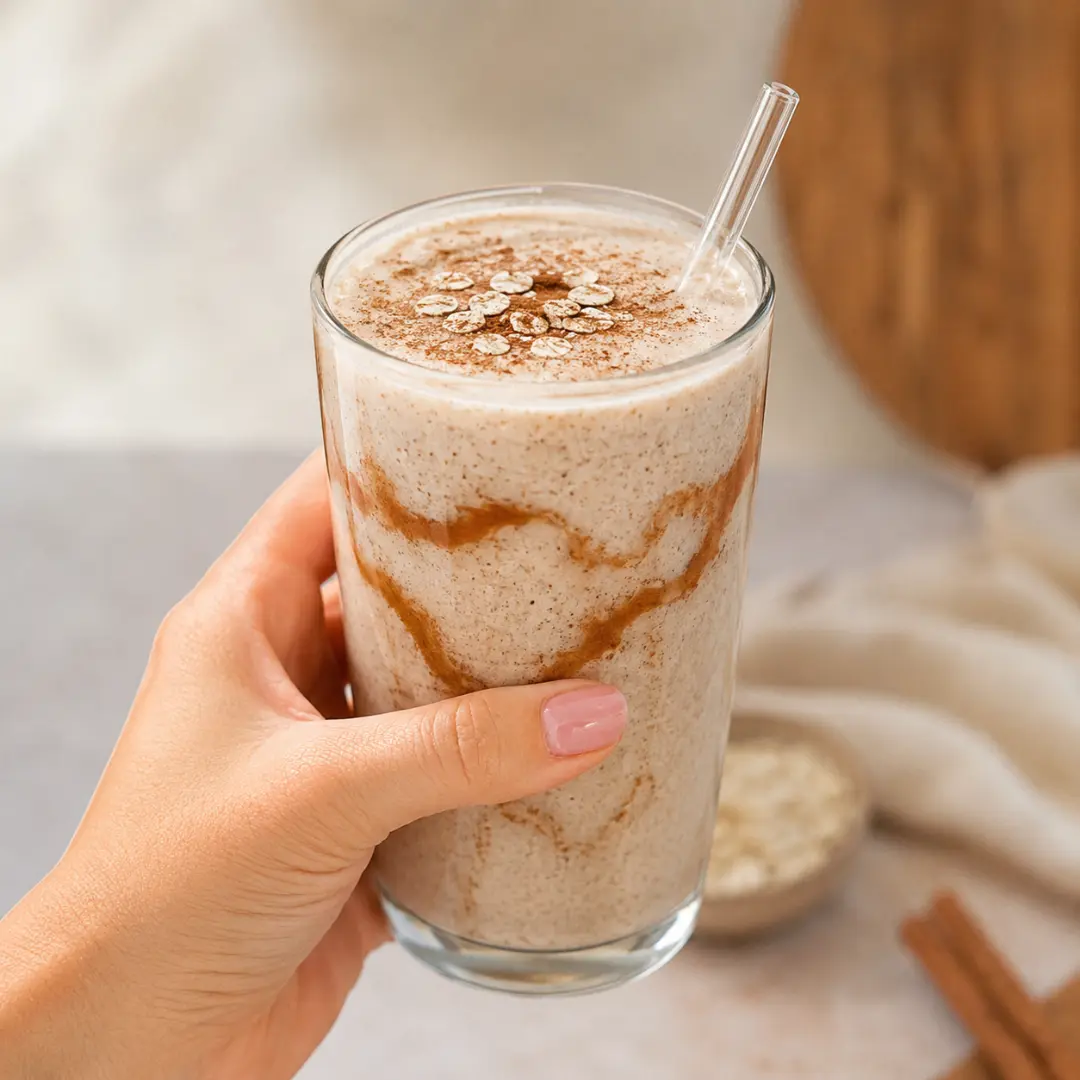 Gesunder Smoothie mit Zimt