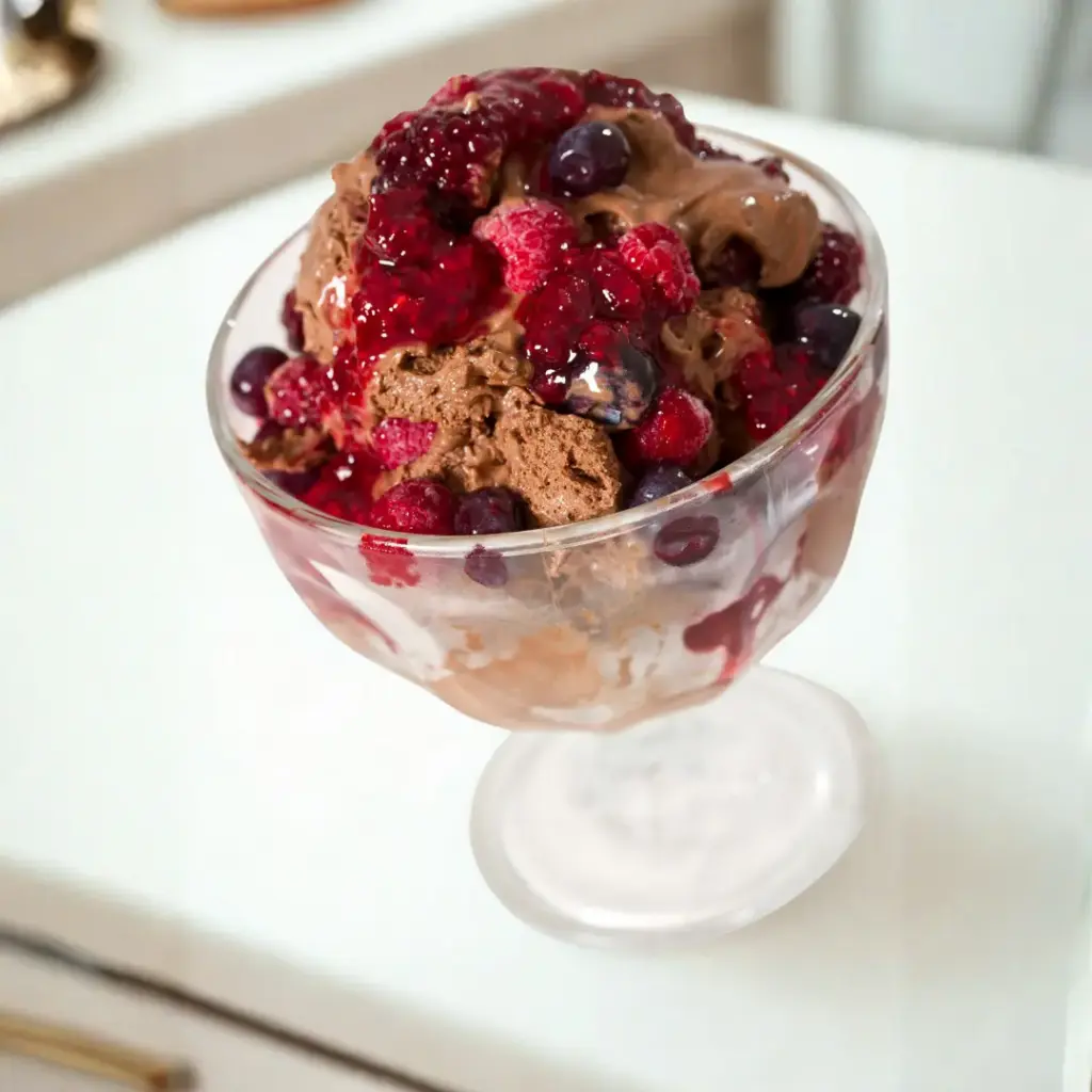 Gesundes Kuerbismousse