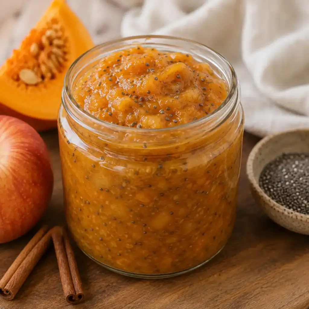 gesunde Kuerbismarmelade